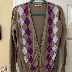 Argyle Sweater size XL